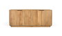 GINER Y COLOMER Buffet en bois de manguier naturel avec 4 portes